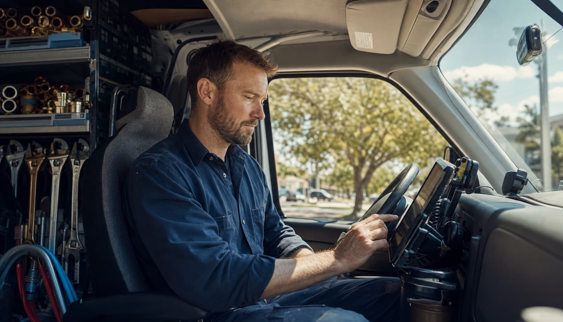 Plumbing Business Software: What a 1-8 Truck Shop Needs